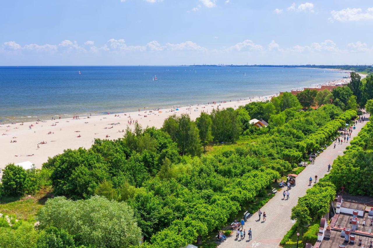 Апартаменты Beach Front - Nautilius Гданьск Экстерьер фото